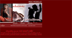 Desktop Screenshot of mikimodelle.sk